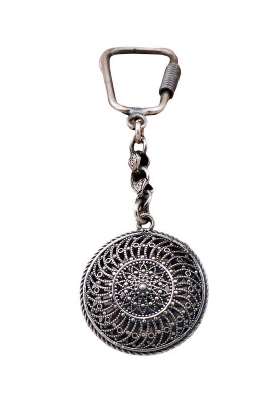 Istanbul Sun Keychain